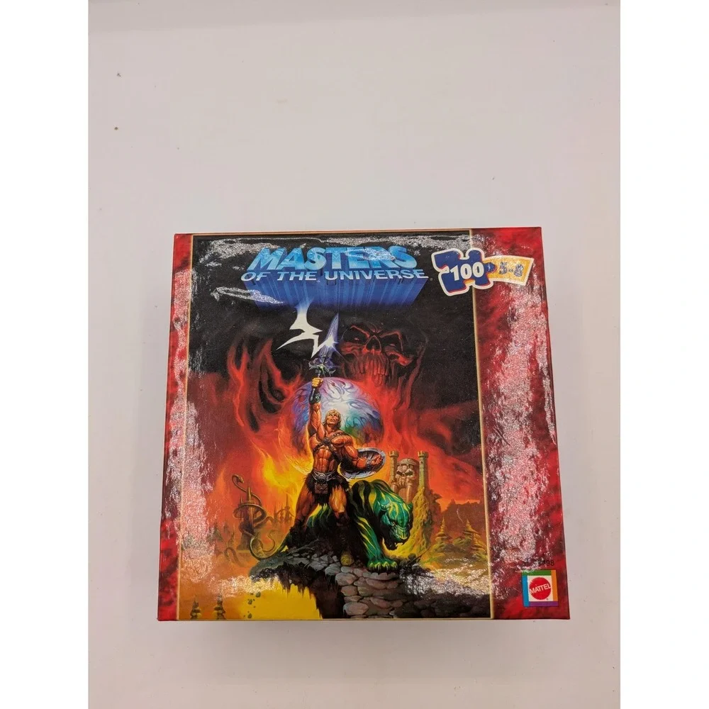 Vintage 2002 Mattel Masters Of The Universe 100 Piece Jigsaw Puzzle Ages 5-8